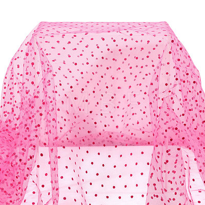 Polyester Polka Dot Fabric DIY-PH0038-36A-1