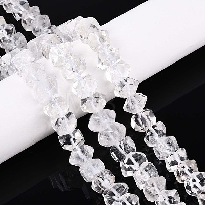 Natural Quartz Crystal Beads Strands G-N327-05-33-1
