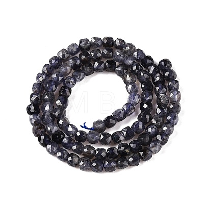 Natural Iolite Beads Strands G-N342-112A-1