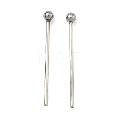 Tarnish Resistant 304 Stainless Steel Ball Head pins STAS-M010-18mm-01-1