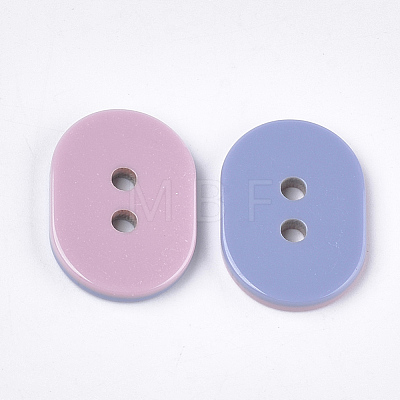 2-Hole Resin Buttons RESI-S374-22A-1