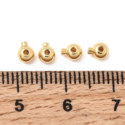 SHEGRACE Brass Crimp Beads XGR0054G-85G-1