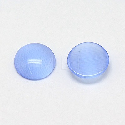 Cat Eye Cabochons LS-CE-J002-10mm-07-1