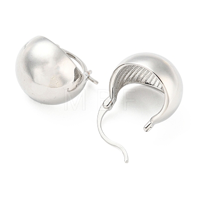 Rack Plating Brass Round Hoop Earrings EJEW-Q779-03P-1