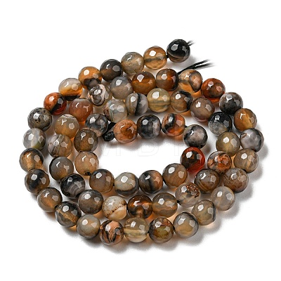 Natural Agate Beads Strands G-C082-A01-14-1