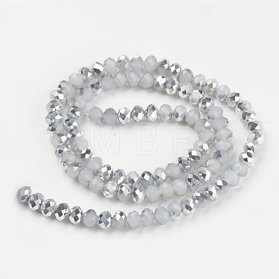 Electroplate Glass Beads Strands EGLA-A034-J2mm-M03-1