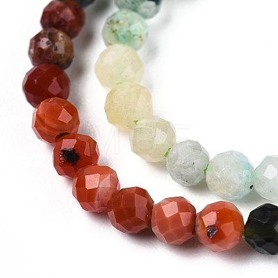 Natural Mixed Gemstone Beads Strands G-D080-A01-02-14-1