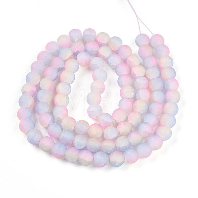 Crackle Glass Beads X1-GLAA-N009-10mm-04-1