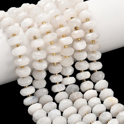 Natural Rainbow Moonstone Beads Strands G-L642-J06-01-1