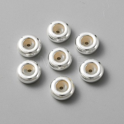 925 Sterling Silver Spacer Beads STER-WH0008-06B-S-1