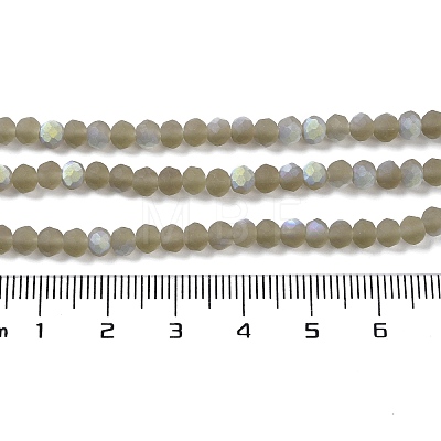 Transparent Glass Beads Strands EGLA-A034-T4mm-MB16-1