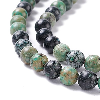 Natural Green Line Jaspe Beads Strands G-K317-A15-1