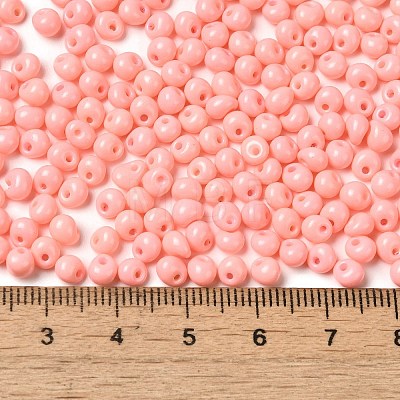 6/0 Opaque Baking Paint Glass Seed Beads X1-SEED-M012-02A-35-1