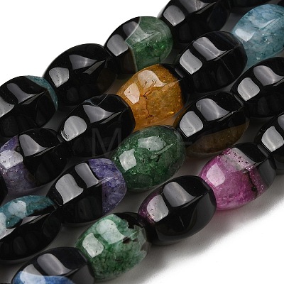 Natural Agate Beads Strands G-F820-C01-01-1