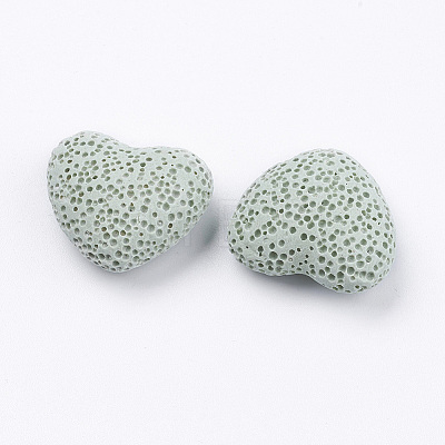 Unwaxed Natural Lava Rock Beads G-I190-A-1