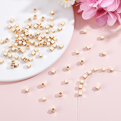 Brass Spacer Beads KK-HY0004-36B-1
