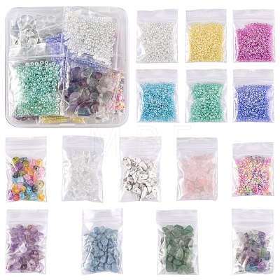 DIY Beads Jewelry Making Finding Kit DIY-FS0002-84-1