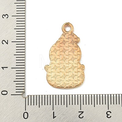 Christmas Kitty Alloy Enamel Pendants ENAM-I060-02C-1