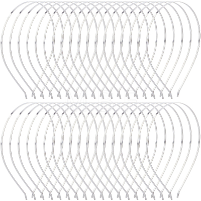 36Pcs Iron Hair Band Findings OHAR-OC0001-11-1