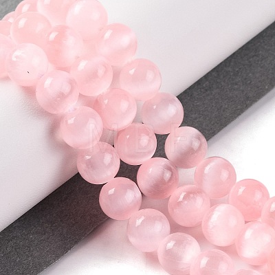 Natural Selenite Beads Strands G-C142-01A-07-1