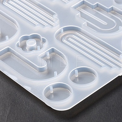 DIY Irregular Shape Pendant Silicone Molds DIY-F134-08A-1