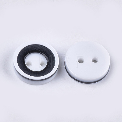 Resin Buttons BUTT-Q041-04D-1