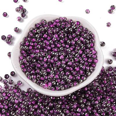 Glass Seed Beads SEED-A032-06Y-1