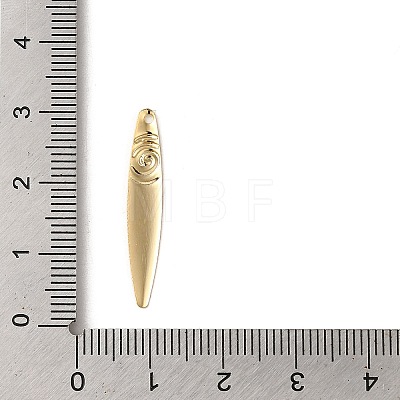 Brass Pendants KK-P259-19G-1