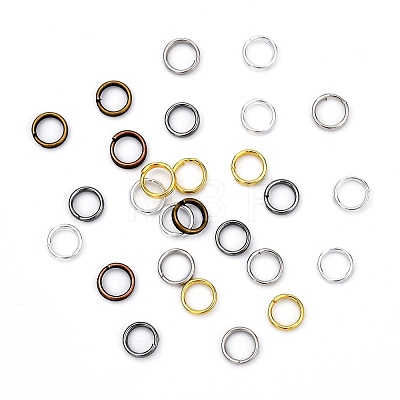 Mixed Color Iron Split Rings JRD5MM-M-1