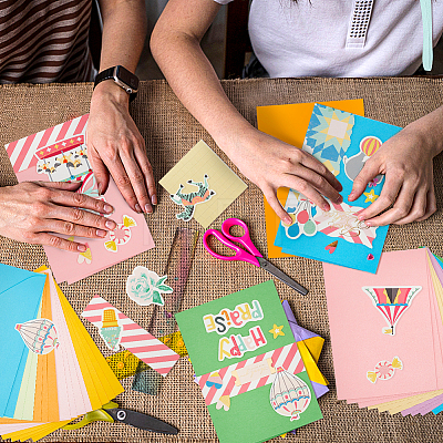 DIY Teachers' Day Theme Envelope & Card Kids Craft Kits AJEW-WH0415-62A-1