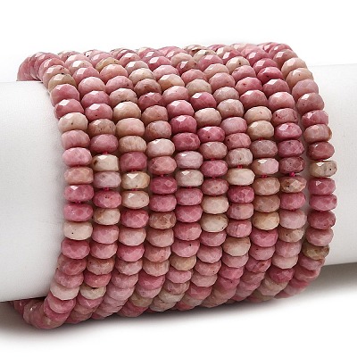 Natural Rhodonite Beads Strands X-G-G343-A01-2x4mm-1