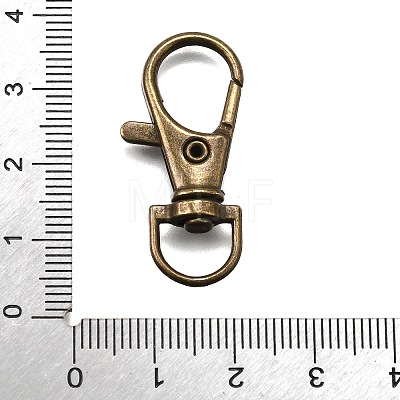 Alloy Swivel Clasps X-FIND-Q003-01AB-1