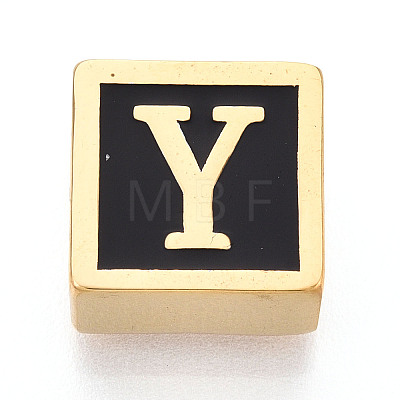 304 Stainless Steel Black Enamel Square Spacer Bars STAS-T073-58Y-G-1