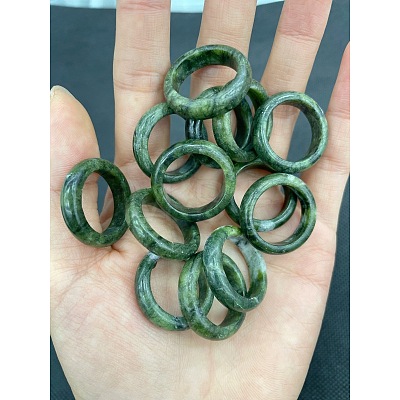 Natural Jade Finger Rings WG8089A-03-1