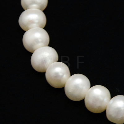 Natural Cultured Freshwater Pearl Beads Strands X-PEAR-L001-C-13-1