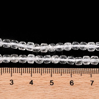 Natural Quartz Crystal Beads Strands G-F770-A02-01-1