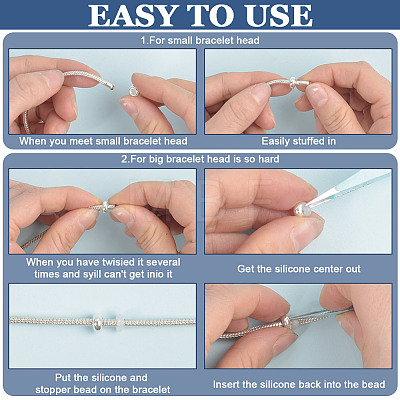 12Pcs 925 Sterling Silver Beads STER-DR0001-25C-1