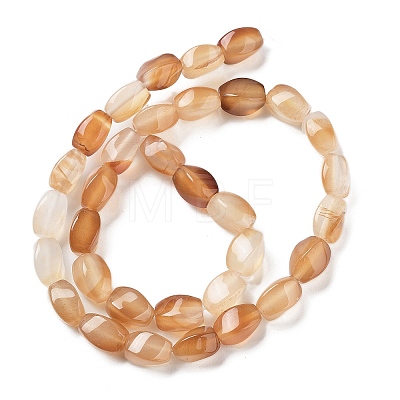 Natural Agate Beads Strands G-G172-01F-1