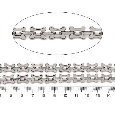 304 Stainless Steel Link Chains CHS-S012-16P-1