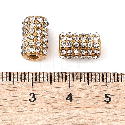 Ion Plating(IP) 304 Stainless Steel Beads STAS-NH0001-02G-1