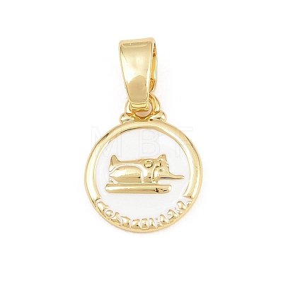 Brass Charms KK-E798-01C-G-1