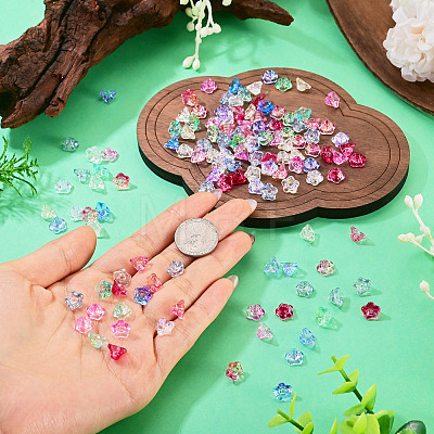 160Pcs 8 Colors Electroplate Glass Beads EGLA-TA0030-12-1