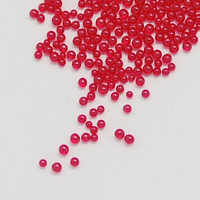 Glass Caviar Nail Beads SEED-R003-M-1
