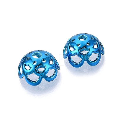 UV Plated ABS Bead Caps OACR-D316-04B-03-1