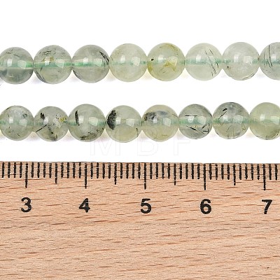 Natural Prehnite Beads Strands GG-CBA7D2C-A01-6mm-1