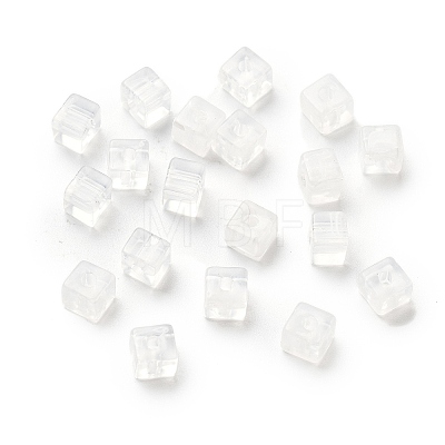 Transparent Acrylic Beads OACR-H044-04A-03-1