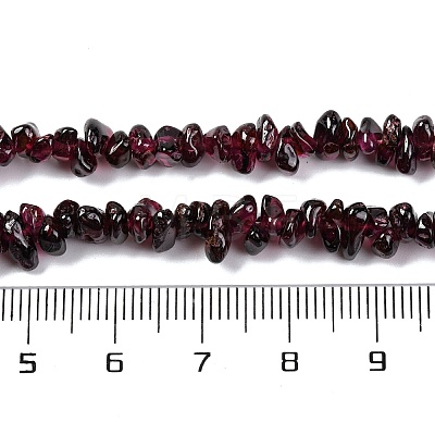 Natural Garnet Beads Strands F065-01A-1