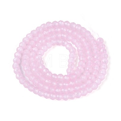 Imitation Jade Glass Beads Strands GLAA-T028-3mm-11E-1