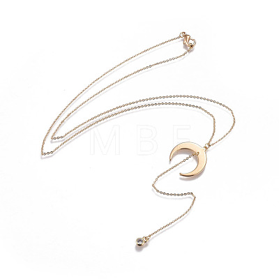 Brass Pendant Necklaces NJEW-JN02386-1