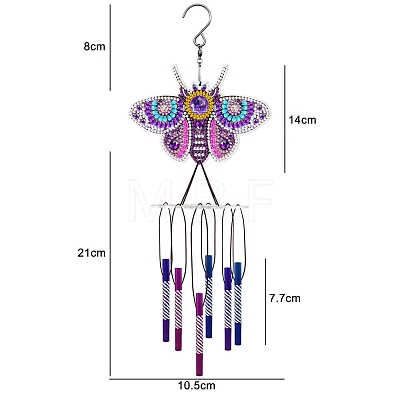 DIY Wind Chime Diamond Painting Kit PW-WG16014-04-1